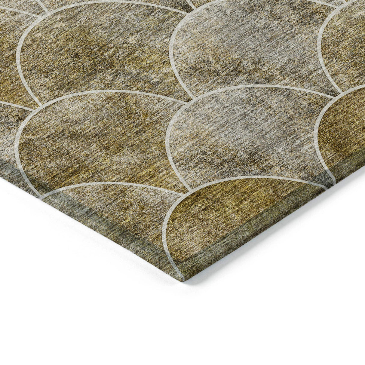 Machine Washable Indoor/ Outdoor Chantille Contemporary Rug
