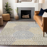 Machine Washable Indoor/ Outdoor Chantille Contemporary Rug
