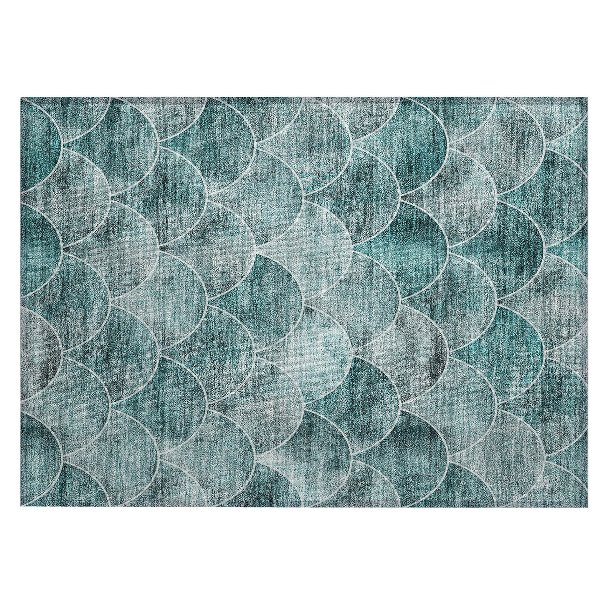 Machine Washable Indoor/ Outdoor Chantille Contemporary Rug