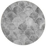 Machine Washable Indoor/ Outdoor Chantille Contemporary Rug