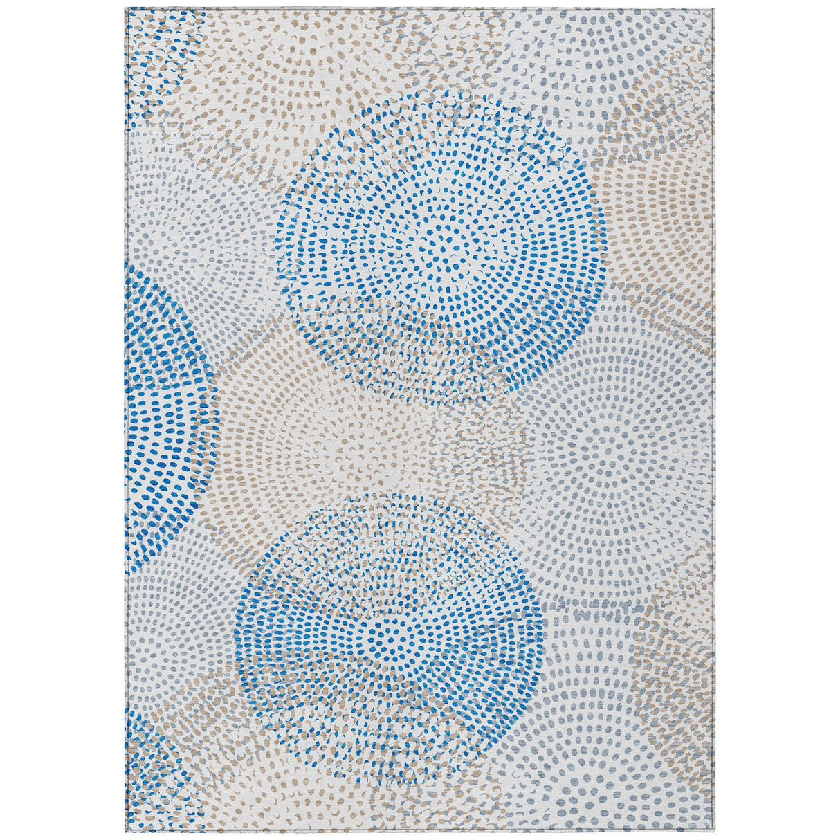 Machine Washable Indoor/ Outdoor Chantille Contemporary Rug
