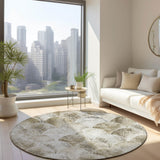 Machine Washable Indoor/ Outdoor Chantille Contemporary Rug
