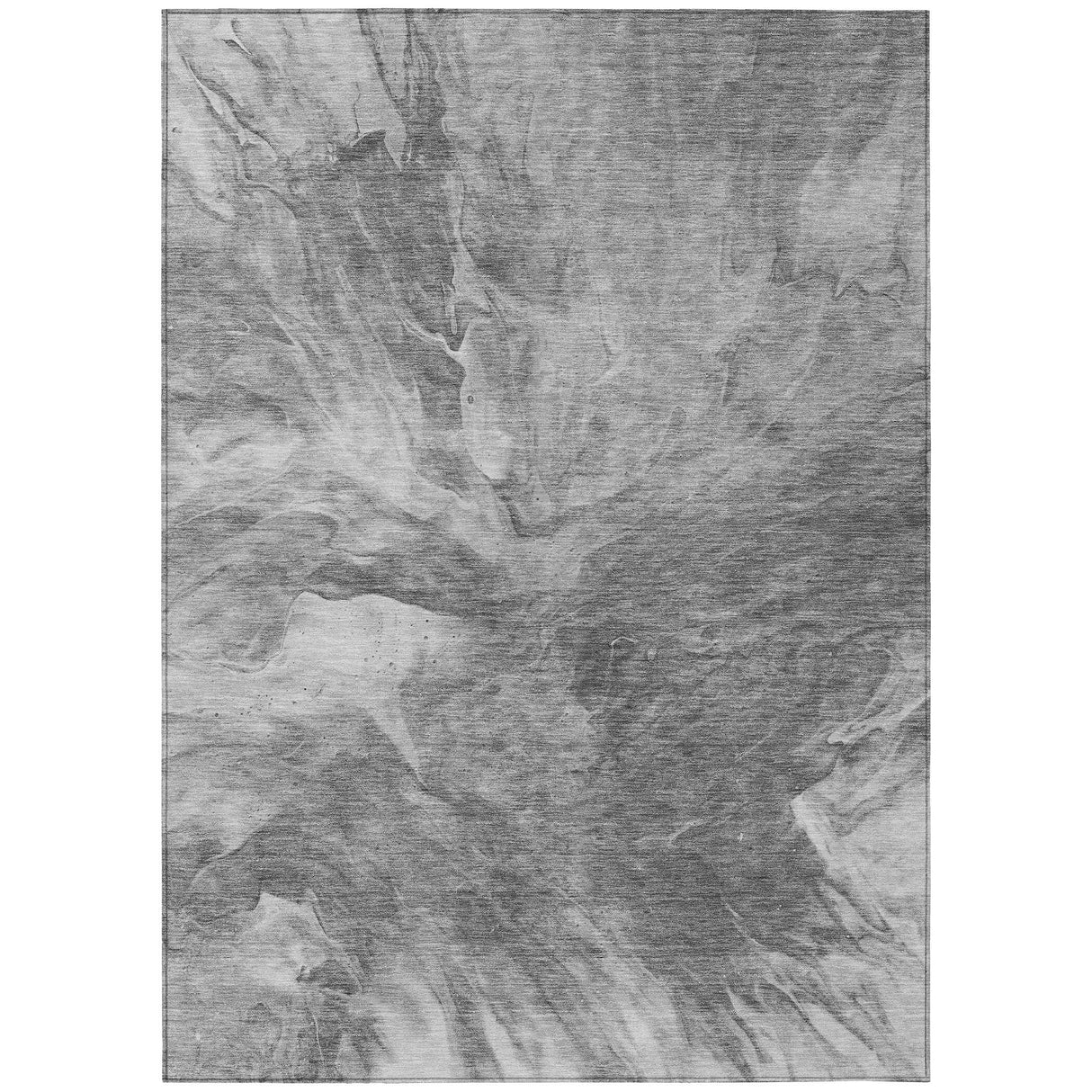 Machine Washable Indoor/ Outdoor Chantille Contemporary Splash Rug