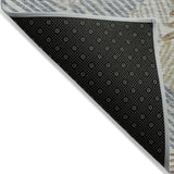 Machine Washable Indoor/ Outdoor Chantille Contemporary Squiggles Rug