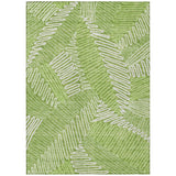Machine Washable Indoor/ Outdoor Chantille Contemporary Squiggles Rug