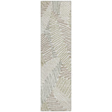 Machine Washable Indoor/ Outdoor Chantille Contemporary Squiggles Rug