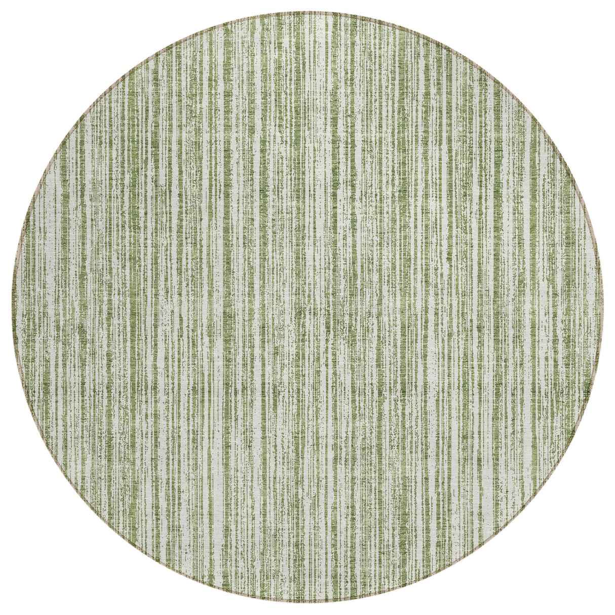 Machine Washable Indoor/ Outdoor Chantille Contemporary Stripes Rug