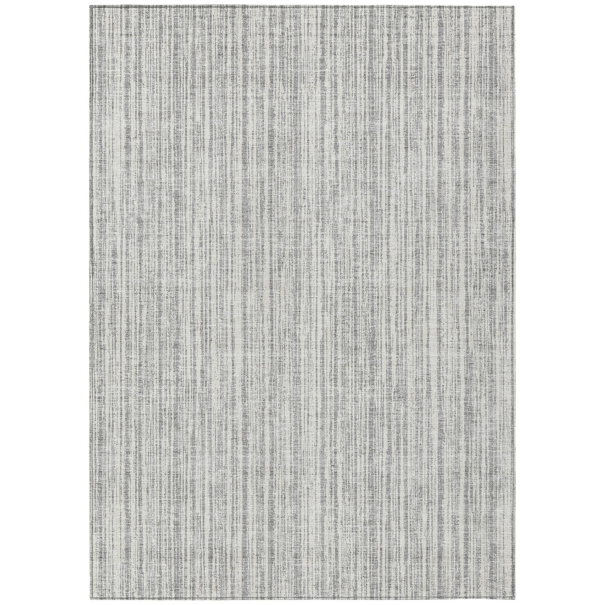 Machine Washable Indoor/ Outdoor Chantille Contemporary Stripes Rug