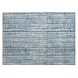 Machine Washable Indoor/ Outdoor Chantille Contemporary Stripes Rug