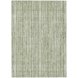 Machine Washable Indoor/ Outdoor Chantille Contemporary Stripes Rug