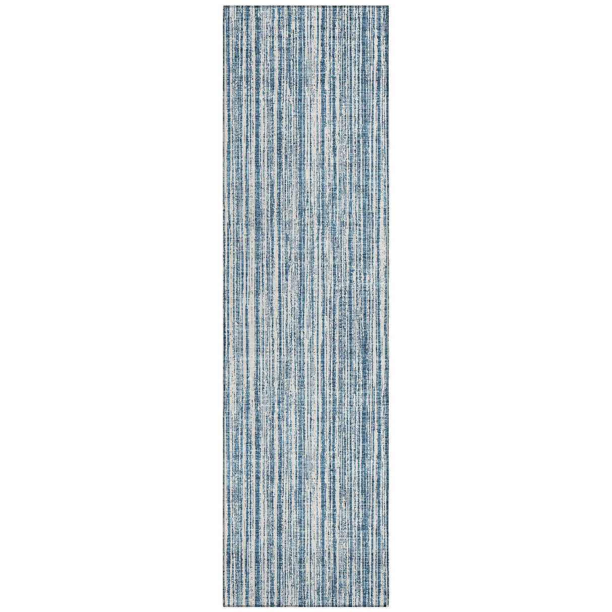 Machine Washable Indoor/ Outdoor Chantille Contemporary Stripes Rug