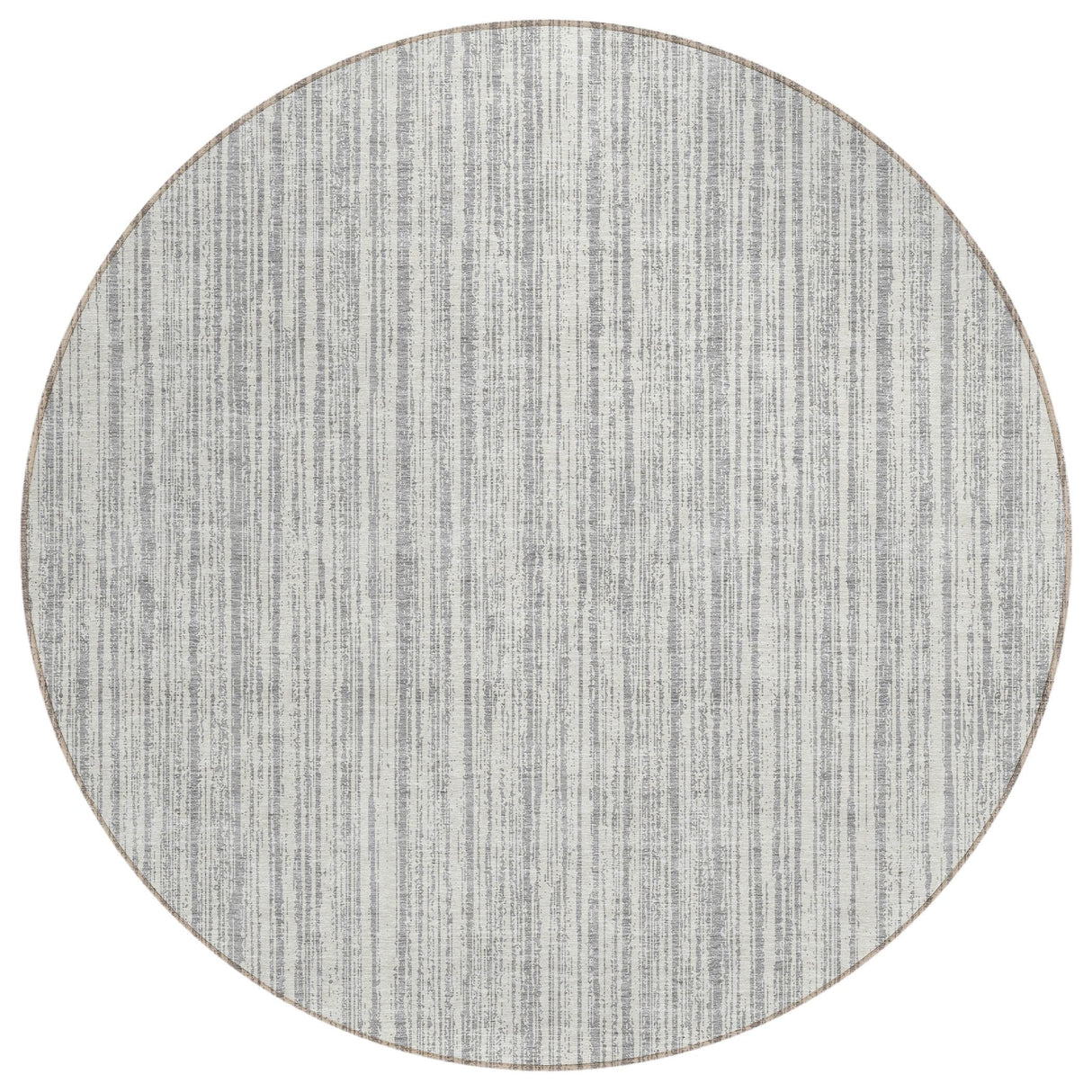 Machine Washable Indoor/ Outdoor Chantille Contemporary Stripes Rug