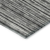 Machine Washable Indoor/ Outdoor Chantille Contemporary Stripes Rug