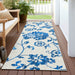 Machine Washable Indoor/ Outdoor Chantille Farmhouse Floral Rug