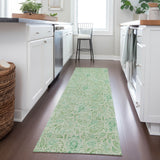 Machine Washable Indoor/ Outdoor Chantille Farmhouse Floral Rug