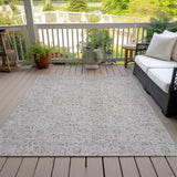 Machine Washable Indoor/ Outdoor Chantille Farmhouse Floral Rug