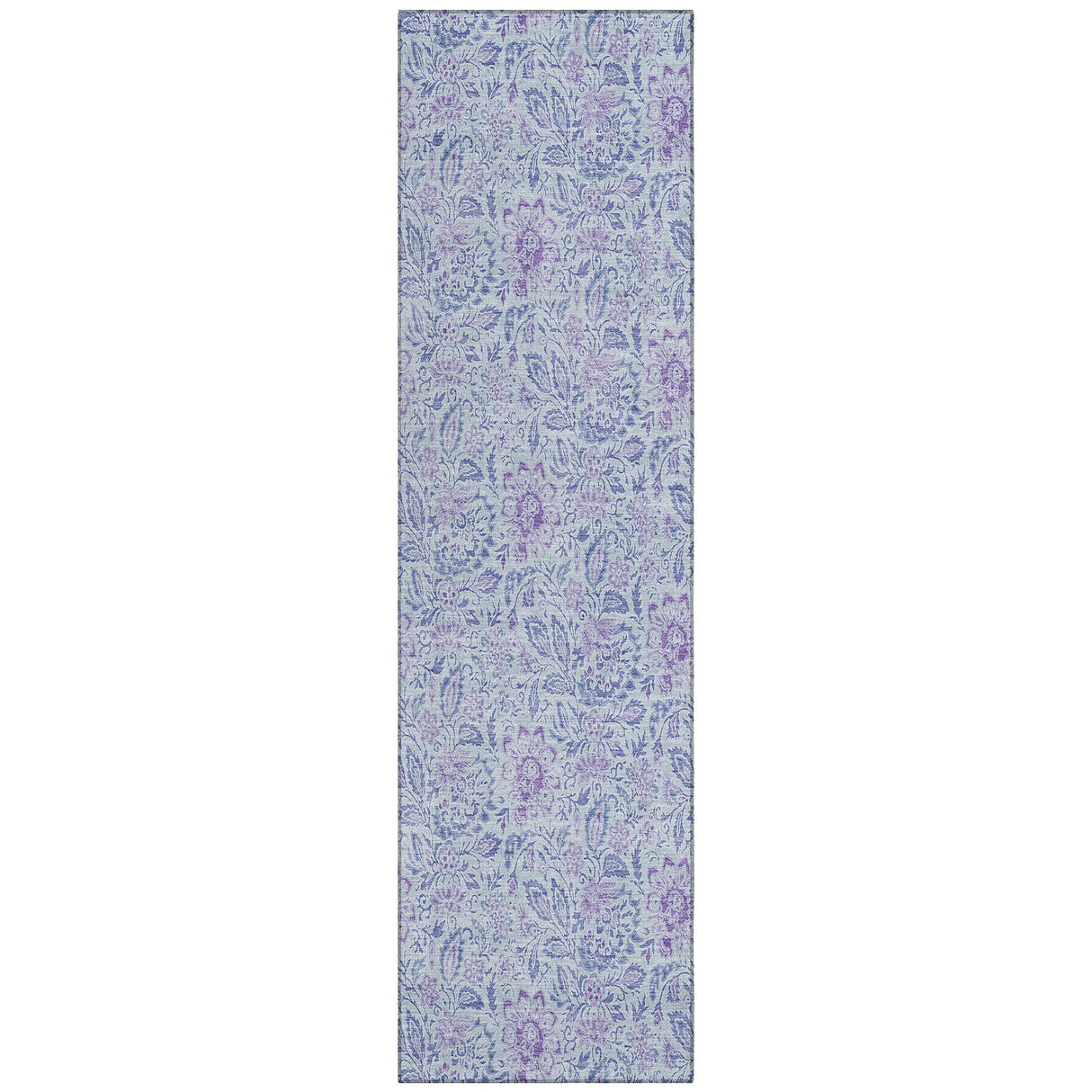 Machine Washable Indoor/ Outdoor Chantille Farmhouse Floral Rug