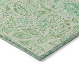 Machine Washable Indoor/ Outdoor Chantille Farmhouse Floral Rug