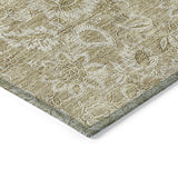 Machine Washable Indoor/ Outdoor Chantille Floral Farmhouse Rug