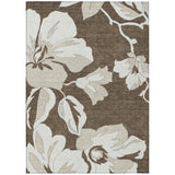 Machine Washable Indoor/ Outdoor Chantille Floral Rug