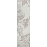 Machine Washable Indoor/ Outdoor Chantille Floral Rug