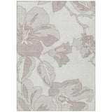 Machine Washable Indoor/ Outdoor Chantille Floral Rug