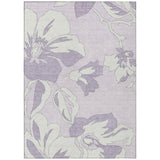 Machine Washable Indoor/ Outdoor Chantille Floral Rug