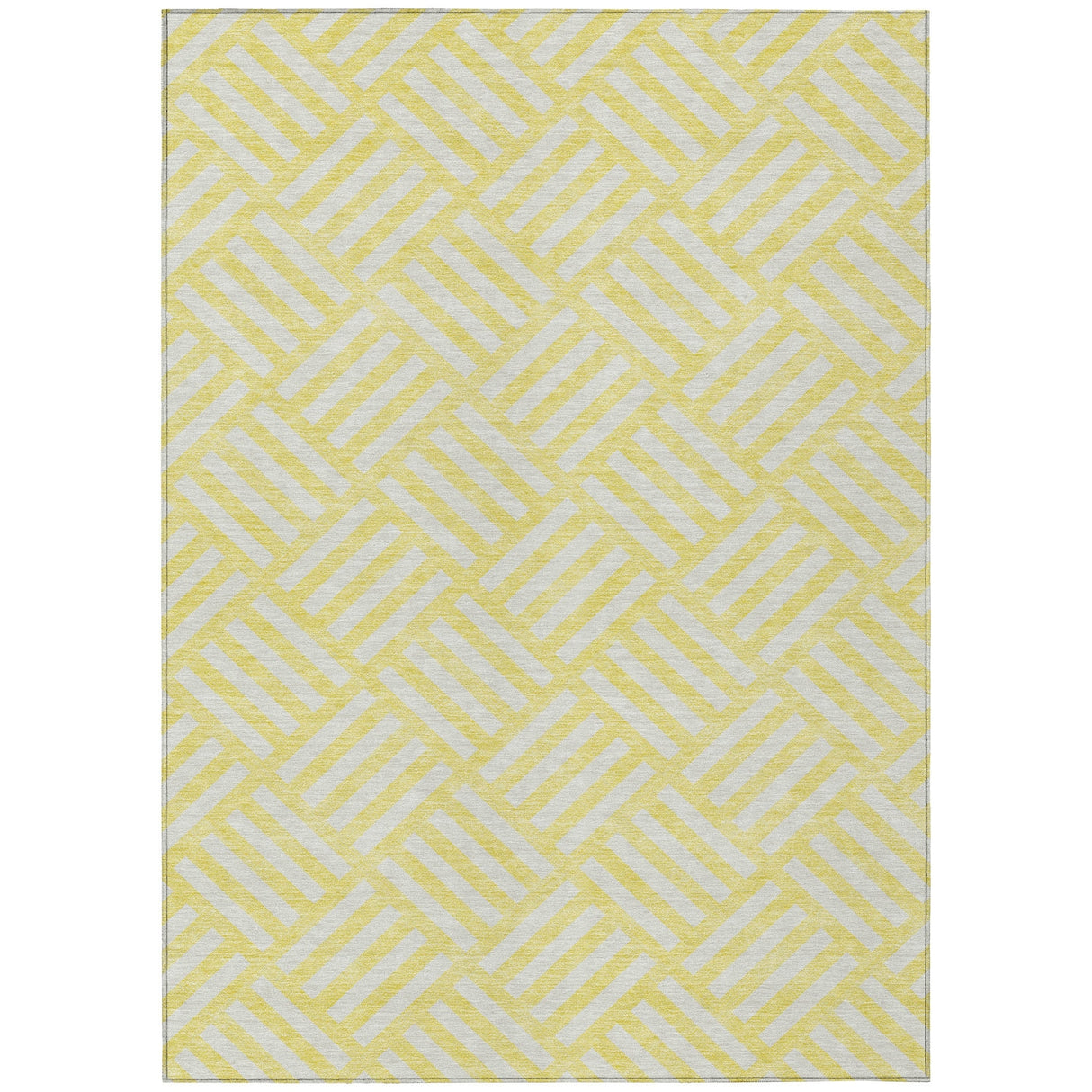 Machine Washable Indoor/ Outdoor Chantille Geo Contemporary Rug