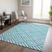 Machine Washable Indoor/ Outdoor Chantille Geo Contemporary Rug