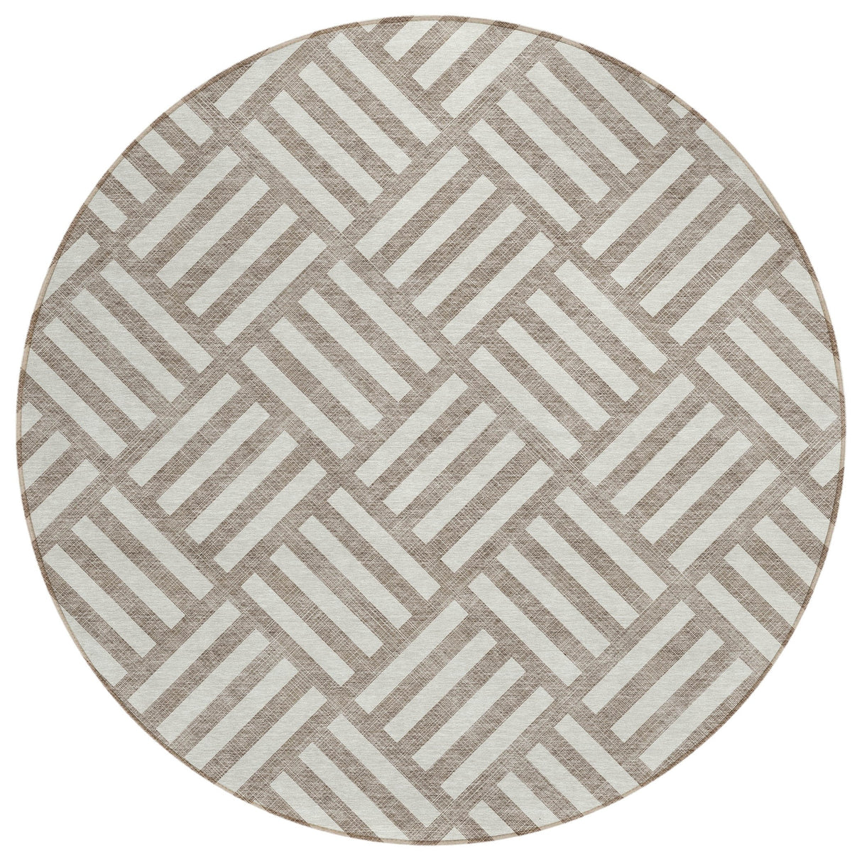 Machine Washable Indoor/ Outdoor Chantille Geo Contemporary Rug