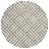 Machine Washable Indoor/ Outdoor Chantille Geo Contemporary Rug
