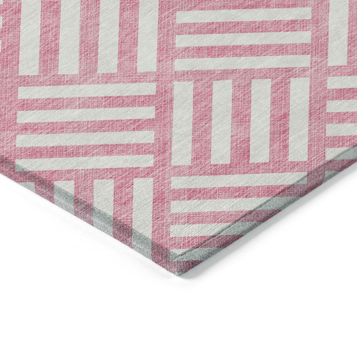 Machine Washable Indoor/ Outdoor Chantille Geo Modern Rug