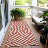 Machine Washable Indoor/ Outdoor Chantille Geo Modern Rug