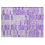 Machine Washable Indoor/ Outdoor Chantille Geometric Contemporary Rug