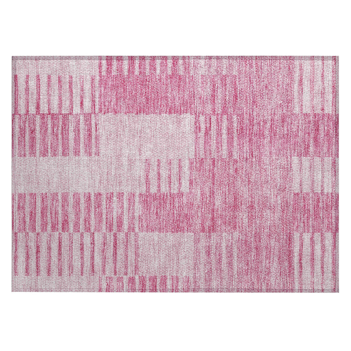 Machine Washable Indoor/ Outdoor Chantille Geometric Contemporary Rug