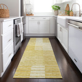 Machine Washable Indoor/ Outdoor Chantille Geometric Contemporary Rug