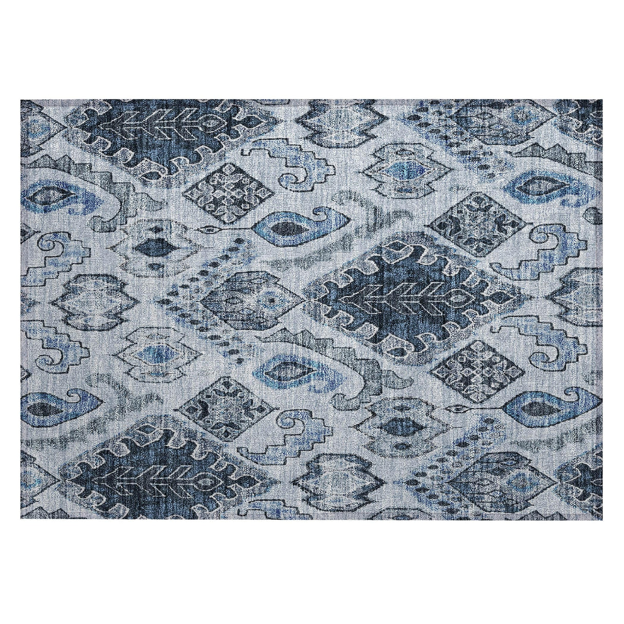 Machine Washable Indoor/ Outdoor Chantille Global Boho Rug