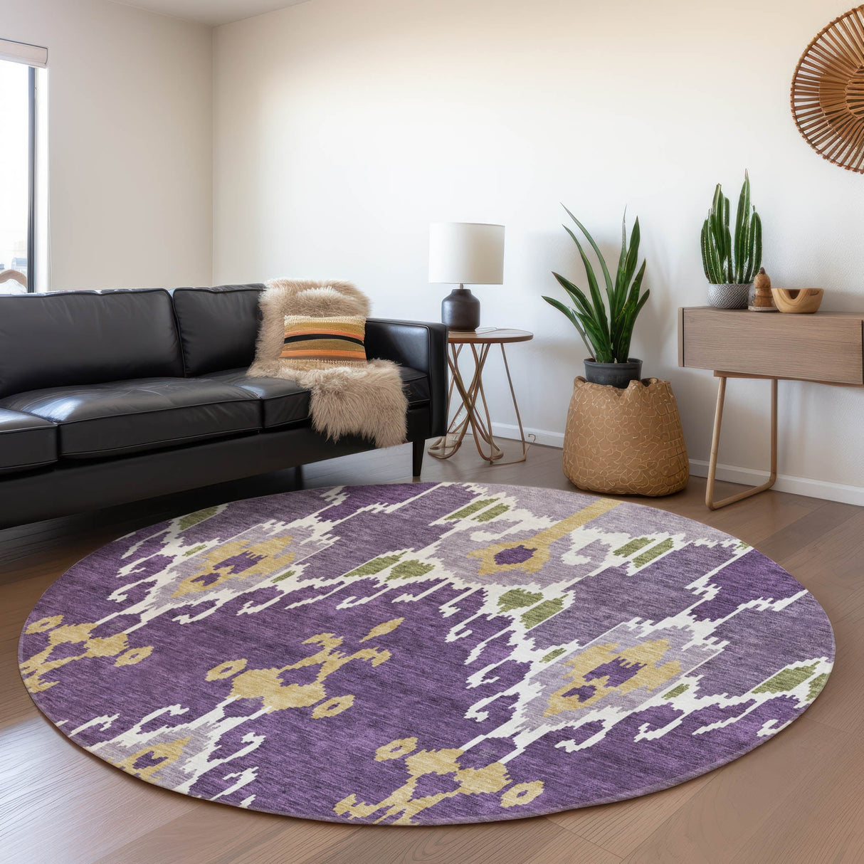 Machine Washable Indoor/ Outdoor Chantille Global Boho Rug