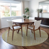 Machine Washable Indoor/ Outdoor Chantille Mid Century Modern Rug