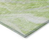Machine Washable Indoor/ Outdoor Chantille Moden Waves Rug