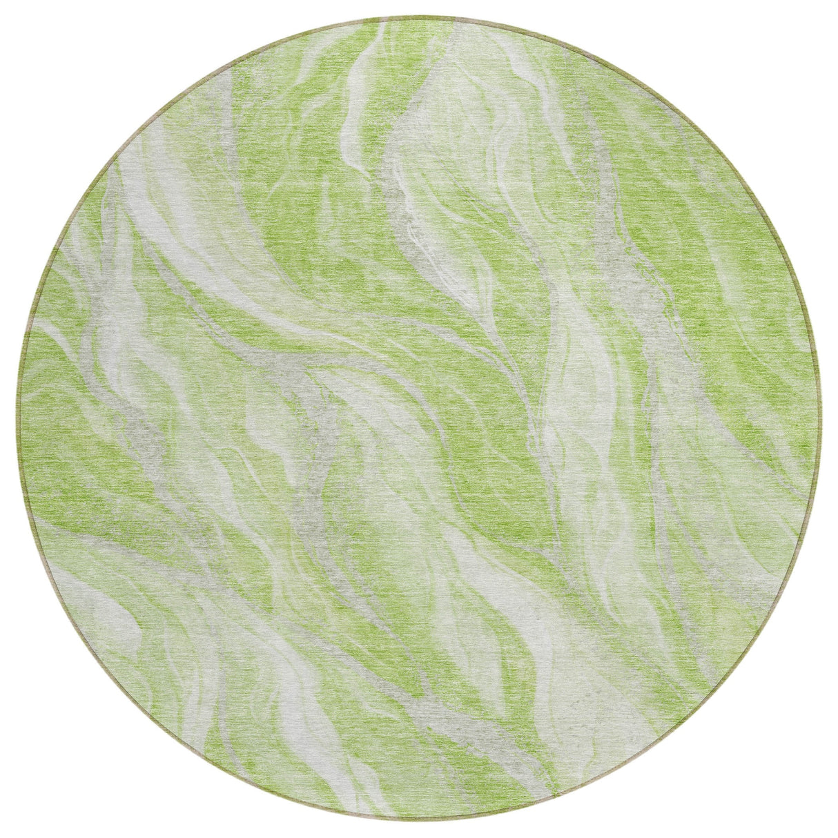 Machine Washable Indoor/ Outdoor Chantille Moden Waves Rug