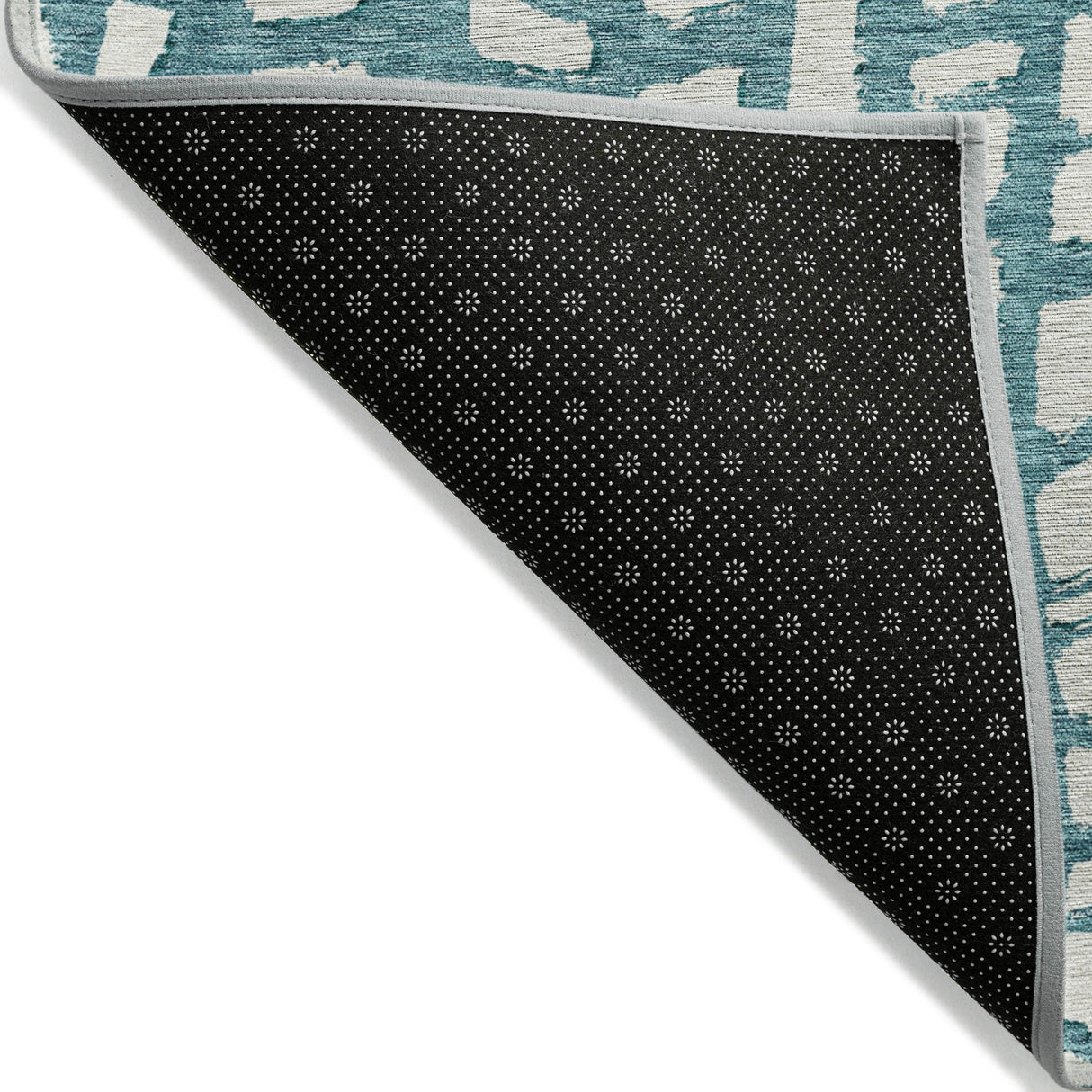 Machine Washable Indoor/ Outdoor Chantille Modern Abstract Rug