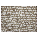 Machine Washable Indoor/ Outdoor Chantille Modern Abstract Rug