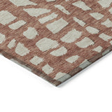 Machine Washable Indoor/ Outdoor Chantille Modern Abstract Rug