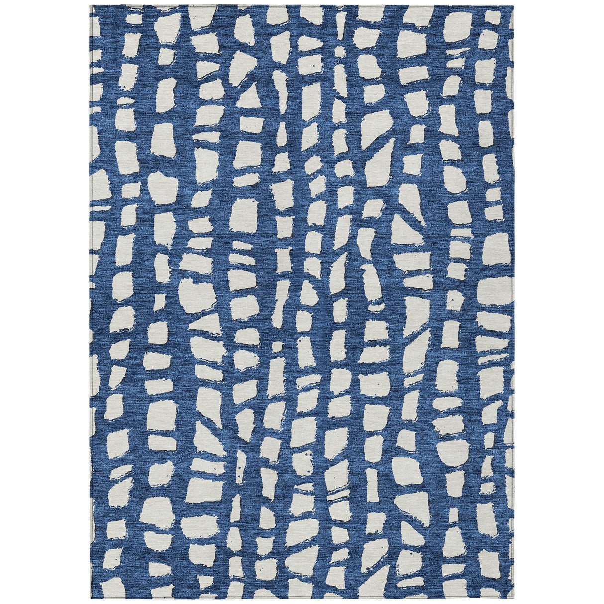 Machine Washable Indoor/ Outdoor Chantille Modern Abstract Rug