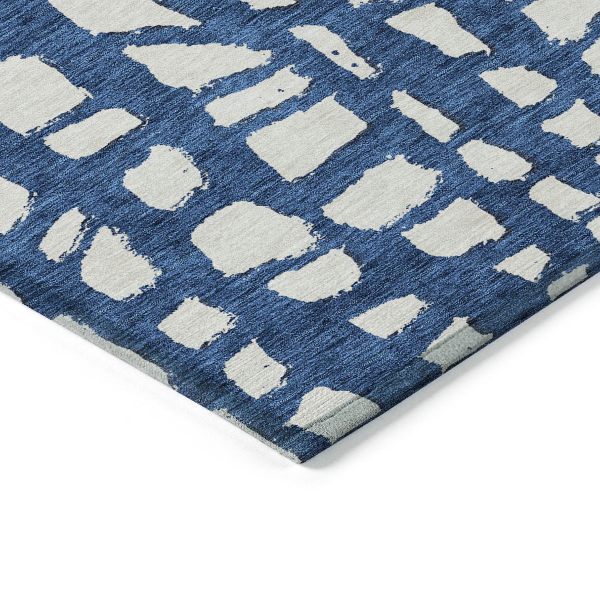 Machine Washable Indoor/ Outdoor Chantille Modern Abstract Rug