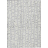Machine Washable Indoor/ Outdoor Chantille Modern Abstract Rug