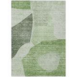 Machine Washable Indoor/ Outdoor Chantille Modern Abstract Rug