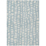 Machine Washable Indoor/ Outdoor Chantille Modern Abstract Rug
