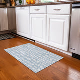 Machine Washable Indoor/ Outdoor Chantille Modern Abstract Rug